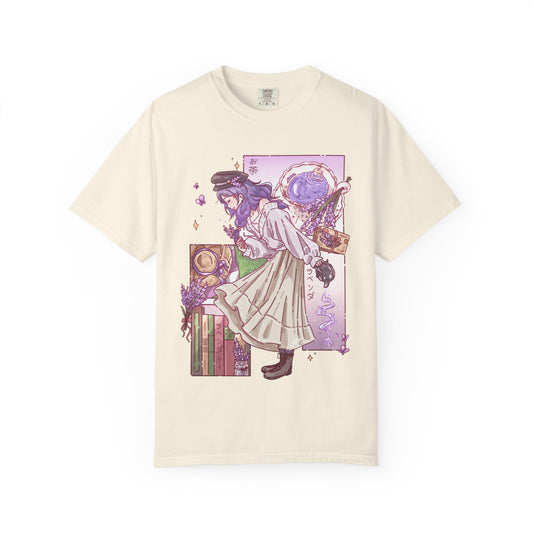 Lavender Tea-Shirt | Anime Girl T-Shirt