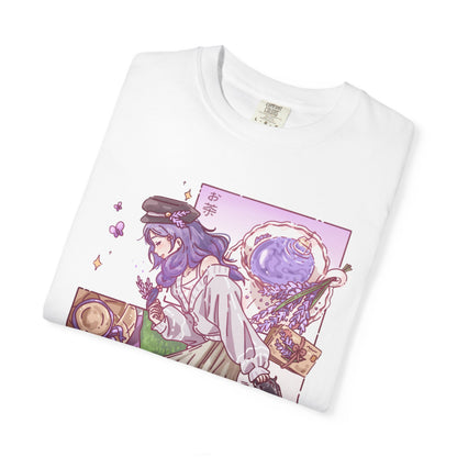 Lavender Tea-Shirt | Anime Girl T-Shirt