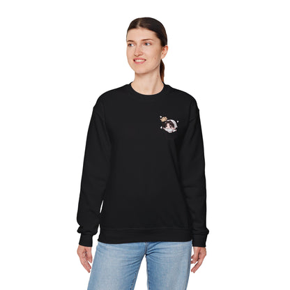 Pocket Levi Crewneck Sweatshirt-Hand Drawn Attack on Titan Fan Art Design