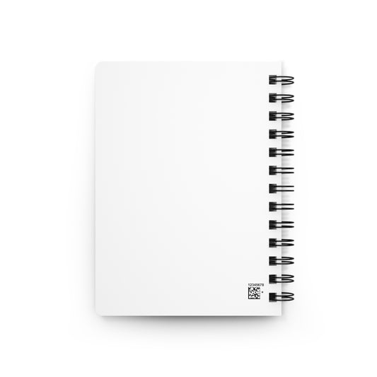 Aesthetic Lavender Tea Spiral Notebook — Anime Girl Journal