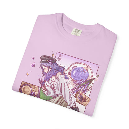 Lavender Tea-Shirt | Anime Girl T-Shirt