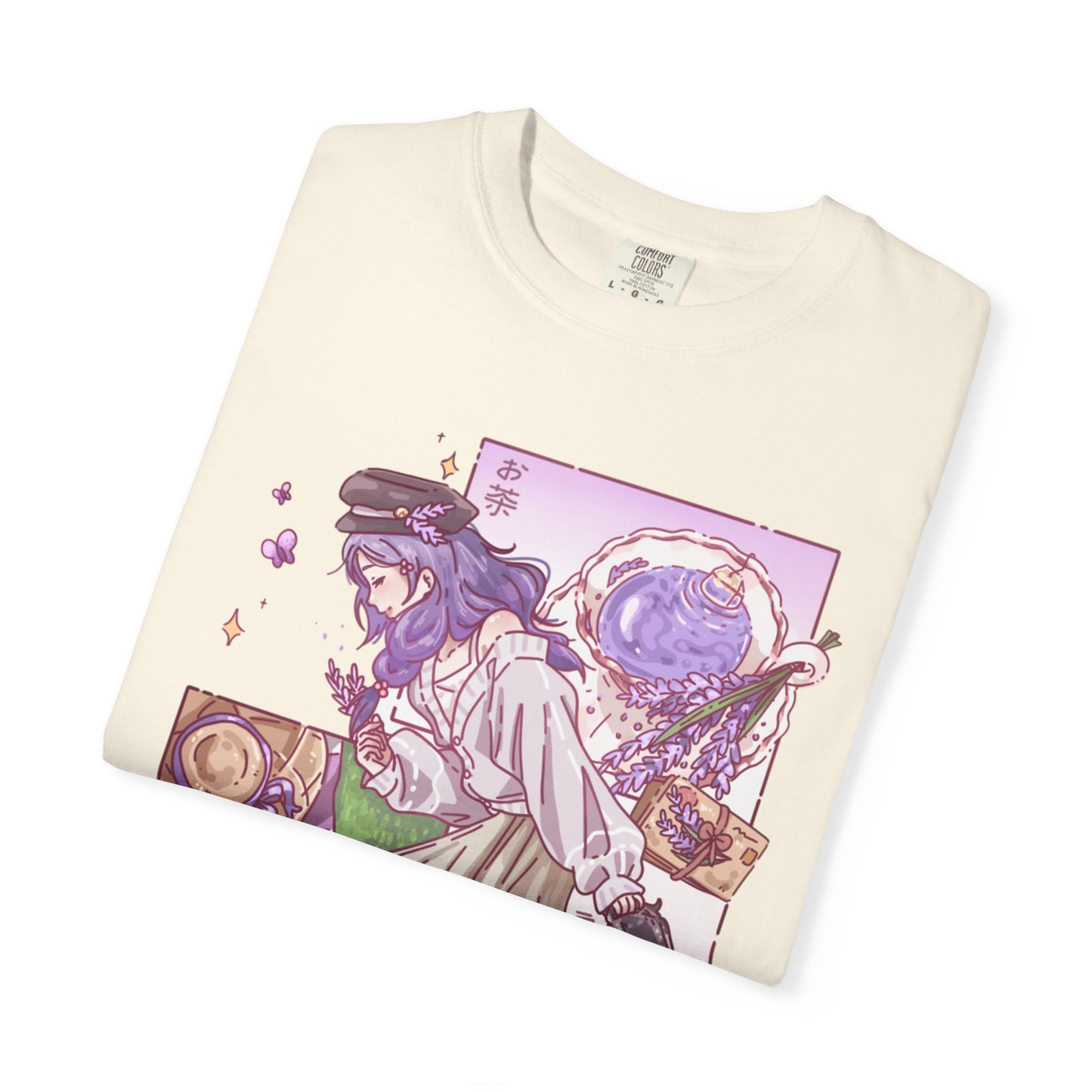 Lavender Tea-Shirt | Anime Girl T-Shirt